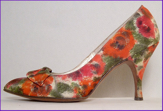 floral pumps 3