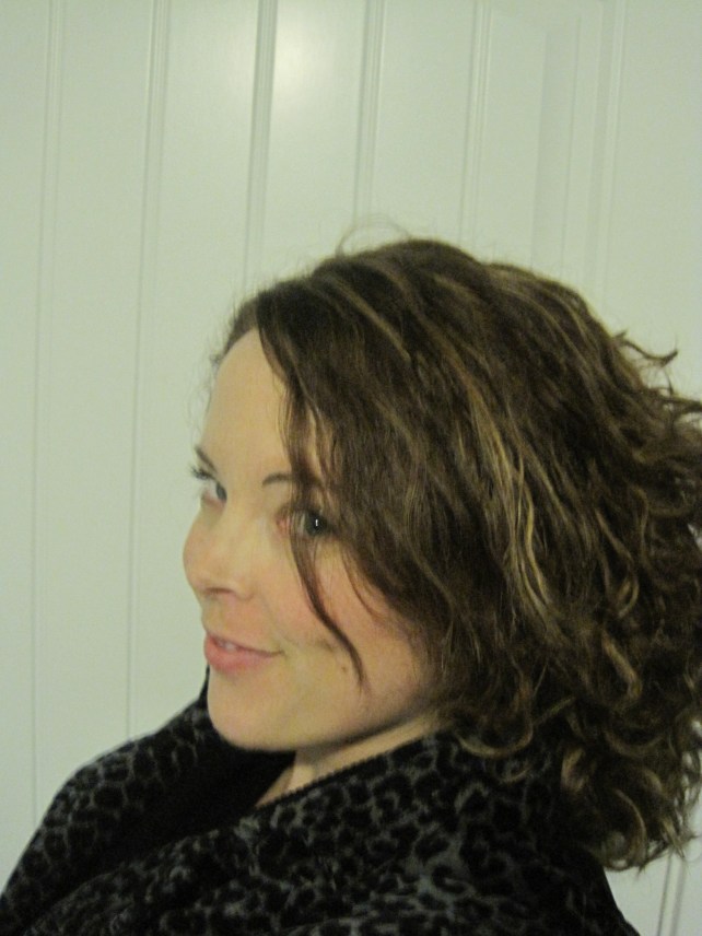 I don't know what this is, but it looks wet and terrible.  And seeing this now, I really don't like the streaky highlights.