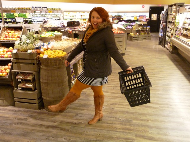 I don't usually carry the basket, this is just for show ;)