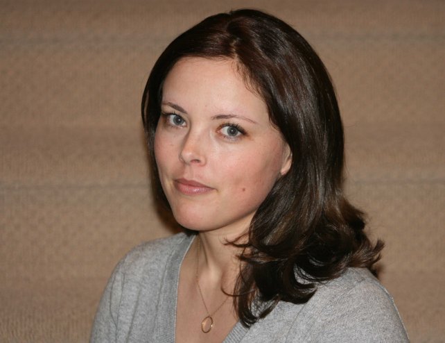 This is from years ago, when I first went dark.  Before this I had only highlighted my hair, so it was a big step!  I had the hairdresser straighten it too.  I like this, it looks simple and pretty.