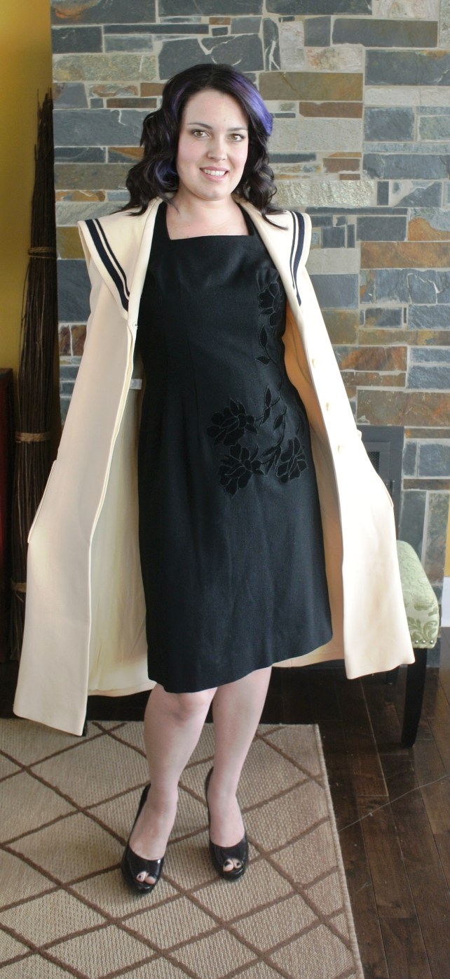 And it goes well with this style coat, which is my next item!