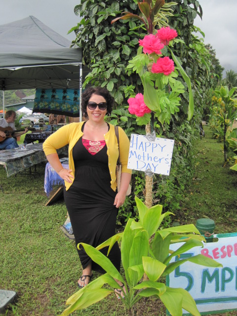 Black maxi dress (taken in Hawaii)