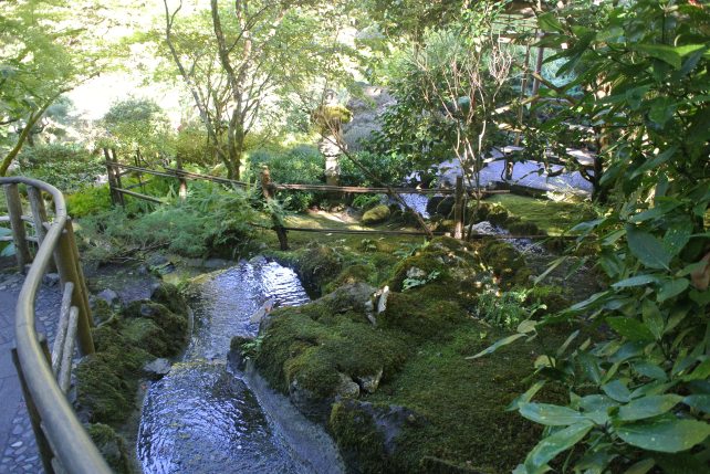 Japanese Gardens in Butchart Gardens, Vancouver Island