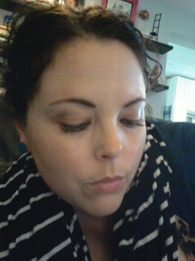 Now that it's cooler I can do eye makeup again!