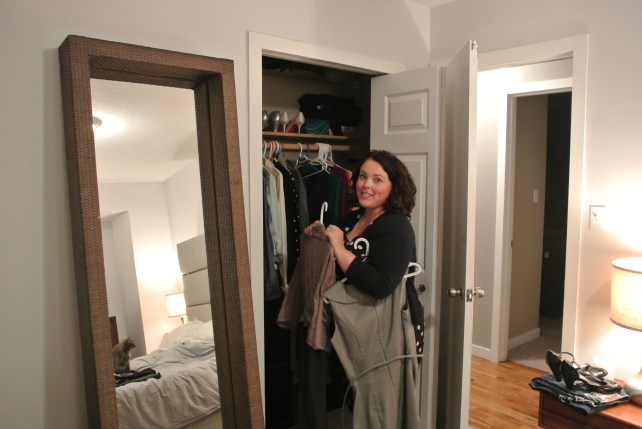 The stylist goes to work!