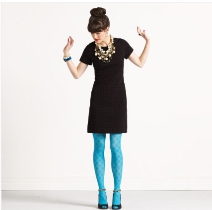 THIS is how you make coloured tights fancy.