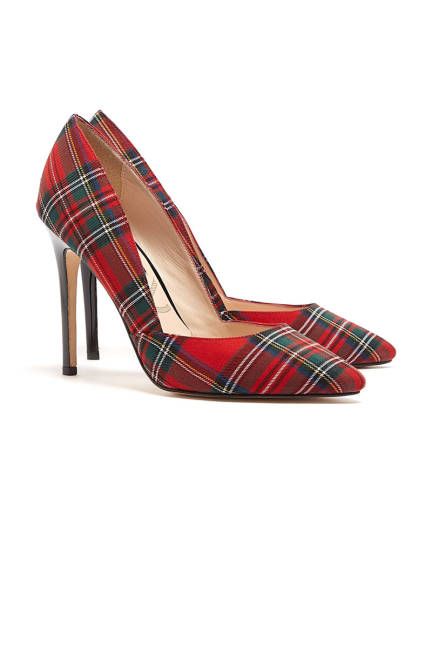 Plaid shoes