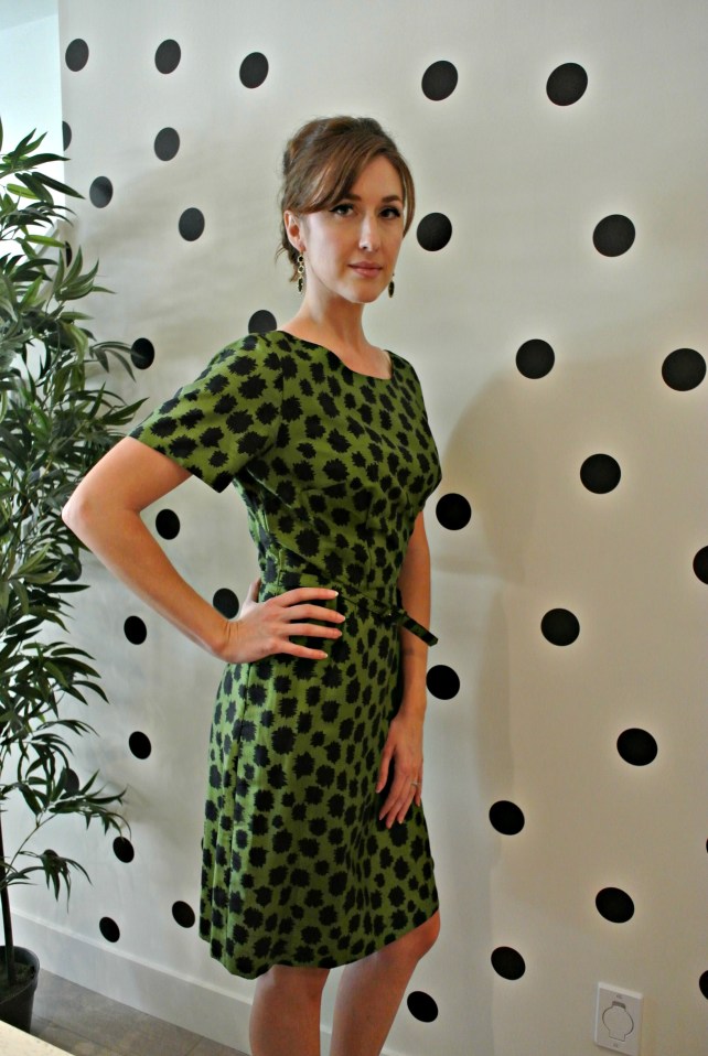 green spot dress 2