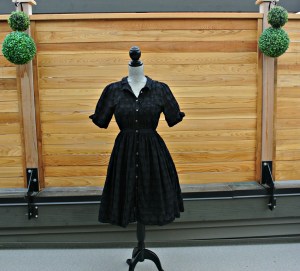 sc black anthro dress